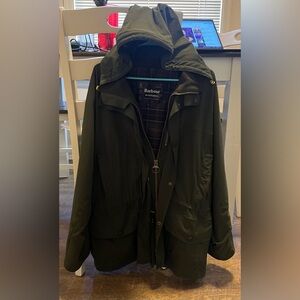 Barbour breathables jacket size large